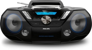 Philips Bumbox CD, MP3-CD, USB, DAB+, FM магнитофон AZB798T
