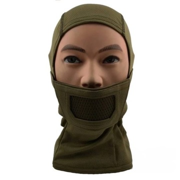 ЗАХИСНА ТАКТИЧНА МАСКА CYGNUS ARMORY FULLFACE WARRIOR OLIVE