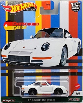 Hot Wheels Premium Porsche 959 1986 Года