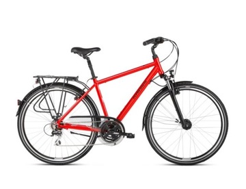 Велосипед KROSS TRANS 3.0 красно-черный M 19 2021