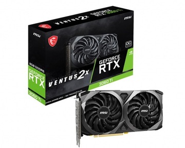 Видеокарта MSI GeForce RTX 3060 Ti VENTUS 2x OC 8 ГБ