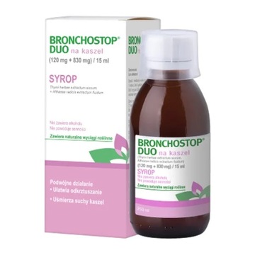 Bronchostop Duo от кашля, сироп, 200 мл