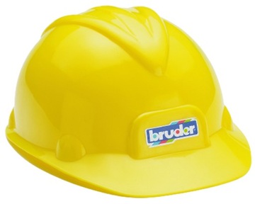 Детский строительный шлем Bruder 10200 желтый