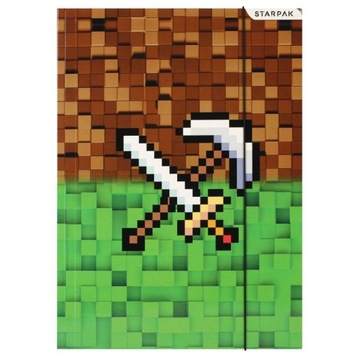 Папка для рисования A4 с ластиком GAME MINECRAFT Sword Pick (470869)