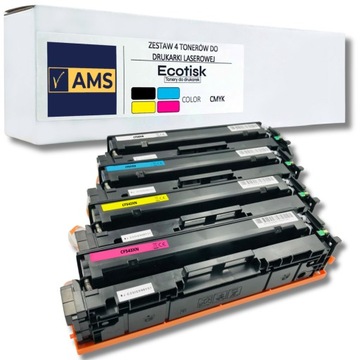 4x тонер для HP 203X CMYK Hp Color LJ Pro HP M254dw M254nw M280nw M281fdn