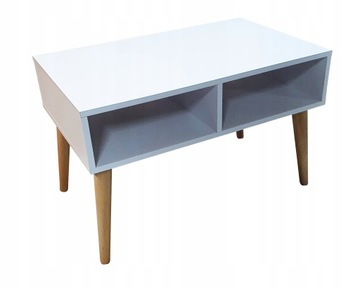 Журнальный столик скамья стол в скандинавском стиле 80x50 см