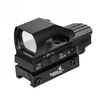 Коліматор Lancer Tactical Reflex Red & Green Dot-Чорний