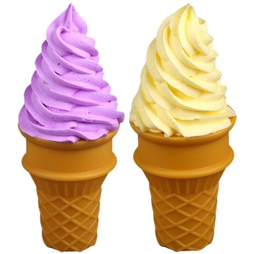 2pcs декоративные поддельные мороженое съемки