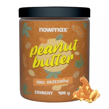 nowmax арахісове масло 100% арахісове масло 900 г