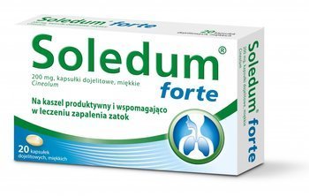 SOLEDUM FORTE 200 МГ 20КАПСУЛ ЭНТЕРАЛЬНЫХ