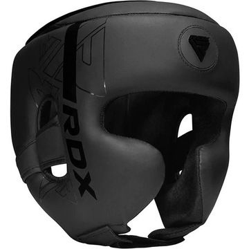 RDX F6mb спарринг боксерский шлем матовый черный боксерский шлем
