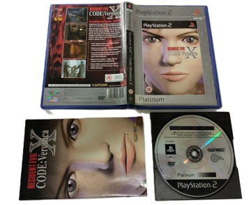 RESIDENT EVIL CODE VERONICA X PS2 ENG