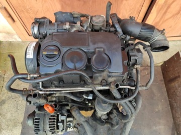 Двигатель в сборе 1.9 TDI BLS 105km Passat B6 Touran Golf V Skoda Seat Audi