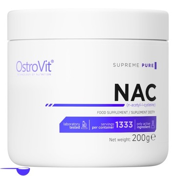 OstroVit NAC 200g порошок натуральний N-ацетил L-цистеїн