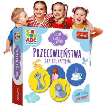 Обучающая игра для 5-летнего ABC противоположности