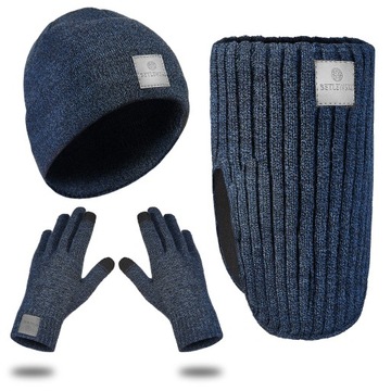 BETLEWSKI мужская шапка дымоход перчатки для зимы