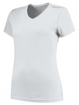 Женская футболка для бега, тренировочная спортивная белая футболка Rogelli Promo S