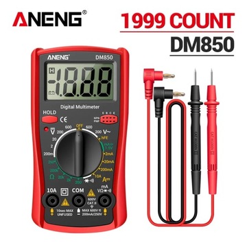 ANENG DM850 Automatic Professional Digital Multimeter 1999 Counts Auto AC / D