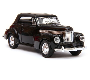 Opel Captain 1938 Cabriolet 1:34 WELLY CT черный