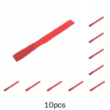 10x полиэстер красный ремень лебедки с крюком