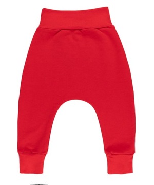 Дитячі спортивні штани червоний синій мікс