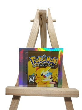 Наклейка Pokemon Yellow Game Boy