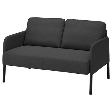 IKEA GLOSTAD диван 2 місний Knisa темно-сірий