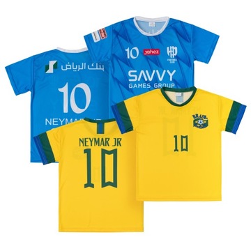 Дитячі футболки NEYMAR JR AL HILAL і Brazil. 140