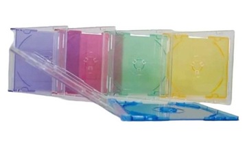 CD коробки x 1 для міні-плитки 8 см 10 шт мікс колір