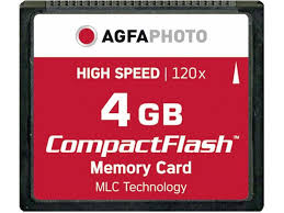 Карта памяти CompactFlash AgfaPhoto 10432 4 ГБ