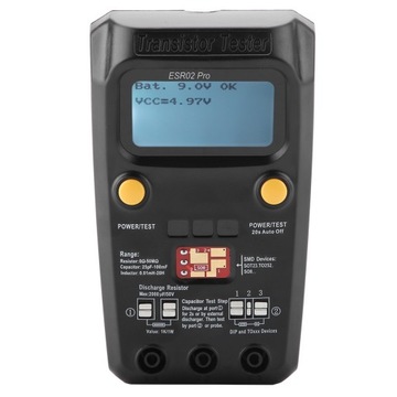 BSIDE ESR02 MIER PRO ЦИФРОВОЙ ТРАНЗИСТОРНЫЙ ТЕСТЕР