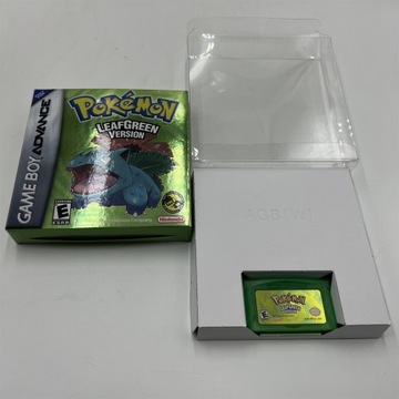 Game Boy Advance Box Art игры Pokemon Leaf Green версия