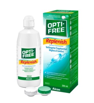 Opti-free, Replenish, рідина для лінз, 300 мл