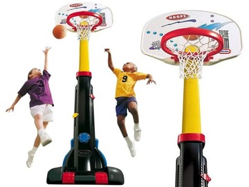 Баскетбол Little Tikes складной большой 4339 корзина регулируемая 5 градусов до 2 м