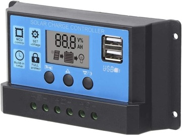 Einstellbare Parameter PWM-Controller Solarbatteri