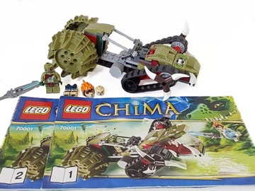 LEGO 70001 CHIMA ПОТРОШИТЕЛЬ КРОУЛИ + ИНСТРУКЦИЯ