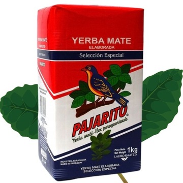 Yerba Mate PAJARITO SELECCION ESPECIAL 1000 г 1 кг