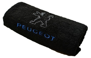 Вышивка полотенце подарок PEUGEOT 50/100