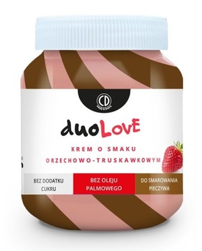 CD LOVE DUO крем зі смаком арахісу і полуниці 350 г (без додавання цукру і Б