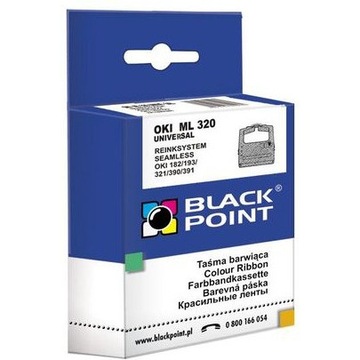 Лента Black POINT (KBPO320) черный нейлон 8 мм / 1,8 м