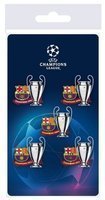 FC Barcelona победитель Лиги Чемпионов 5 значков
