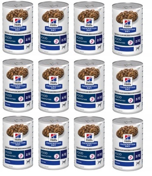 Hills Z / D Food Sensitivities Can Dog 12x 370g