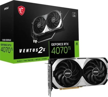 Видеокарта MSI RTX 4070TI VENTUS 2x 12 ГБ OC