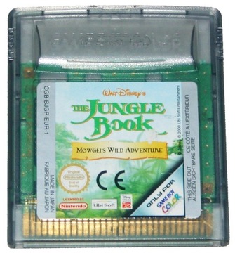The Jungle Book - игра для консоли Nintendo Game boy Color - GBC.