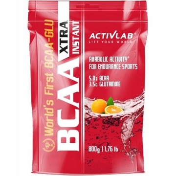 ACTIVLAB BCAA XTRA 800 г ГЛУТАМИЯ аминокислоты pomara