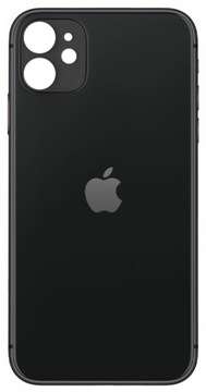 Задняя крышка iPhone 11 черный большой ушко