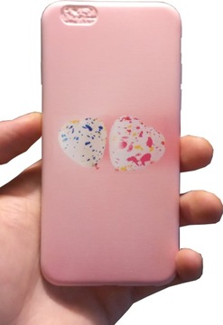 Задняя крышка Huawei Mate 10 lite-сердца розовый фон - 300 дизайнов!