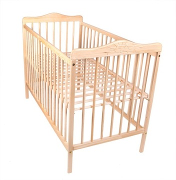 Детская кроватка деревянная 120x60 сосна