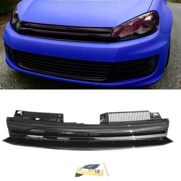 VW GOLF 6 MK6 VI 08 -13 ЧОРНА РЕШІТКА ГРИЛЬ