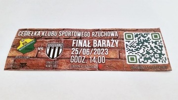 билет KS RZUCHOWA-SANDECIA II NS (Малопольское воеводство)